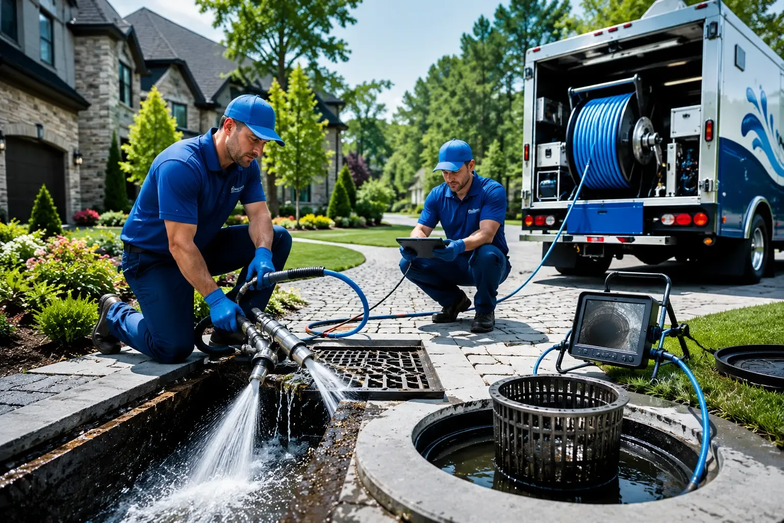 Local outdoor drain cleaning professionals in Ramey, PA