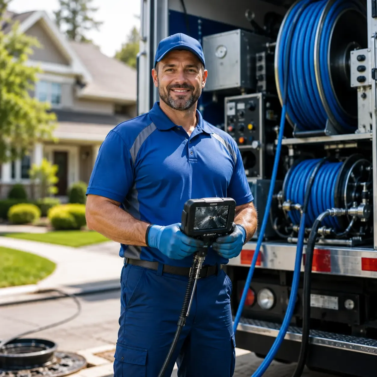 Local outdoor drain cleaning specialists in Ramey, PA